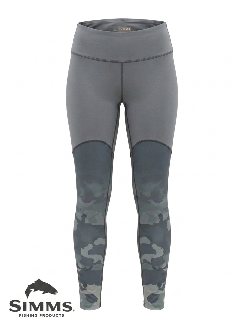 Simms BugStopper Leggings Insect Shield Camo Fishing Athletic Pants Women Medium